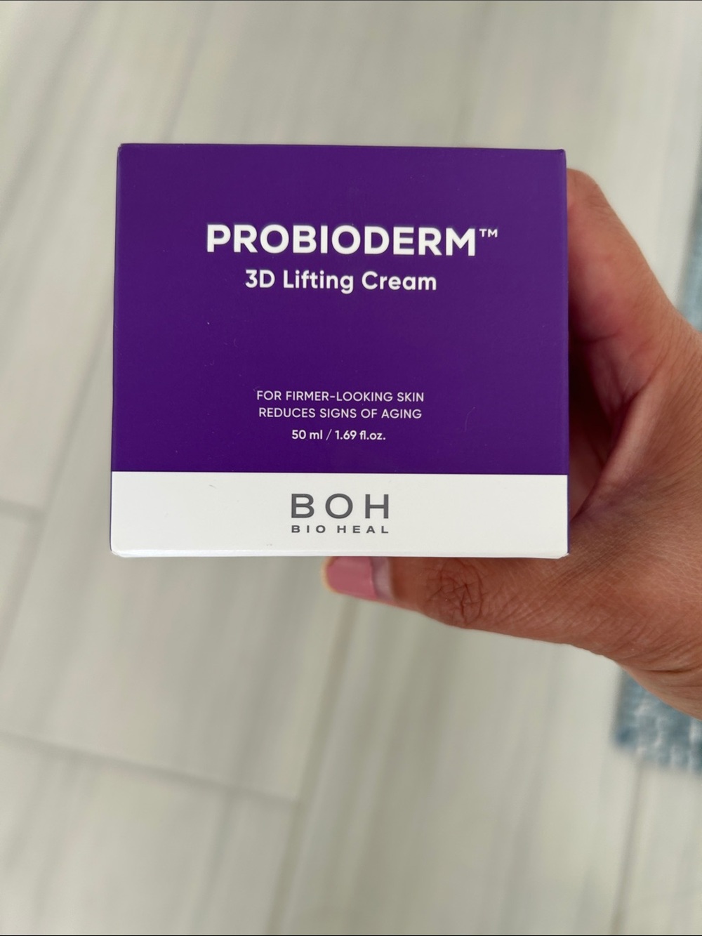 Oh Probioderm 3D Lifting Cream - Purple and White